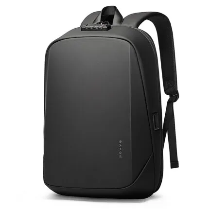 laptop bags UAE – Bange 7251 Black Laptop Backpack - Lifestyle usage context - Angle 16 (normal)