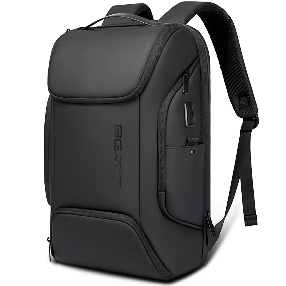 laptop backpack Dubai – Bange 7267 Laptop Backpack - Front view showing professional design