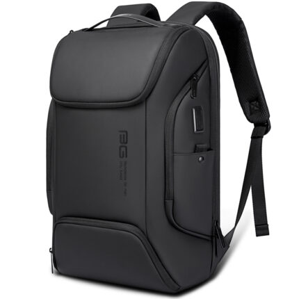 Bange 7267 15.6 or 16 inchDurable Polyester Laptop Backpack with USB Charging Port, Scratch-Resistant Travel Business Backpack